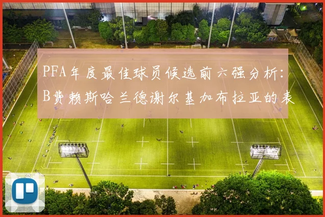 PFA年度最佳球员候选前六强分析：B费赖斯哈兰德谢尔基加布拉亚的表现对比